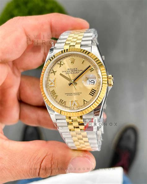 two tone rolex 36mm